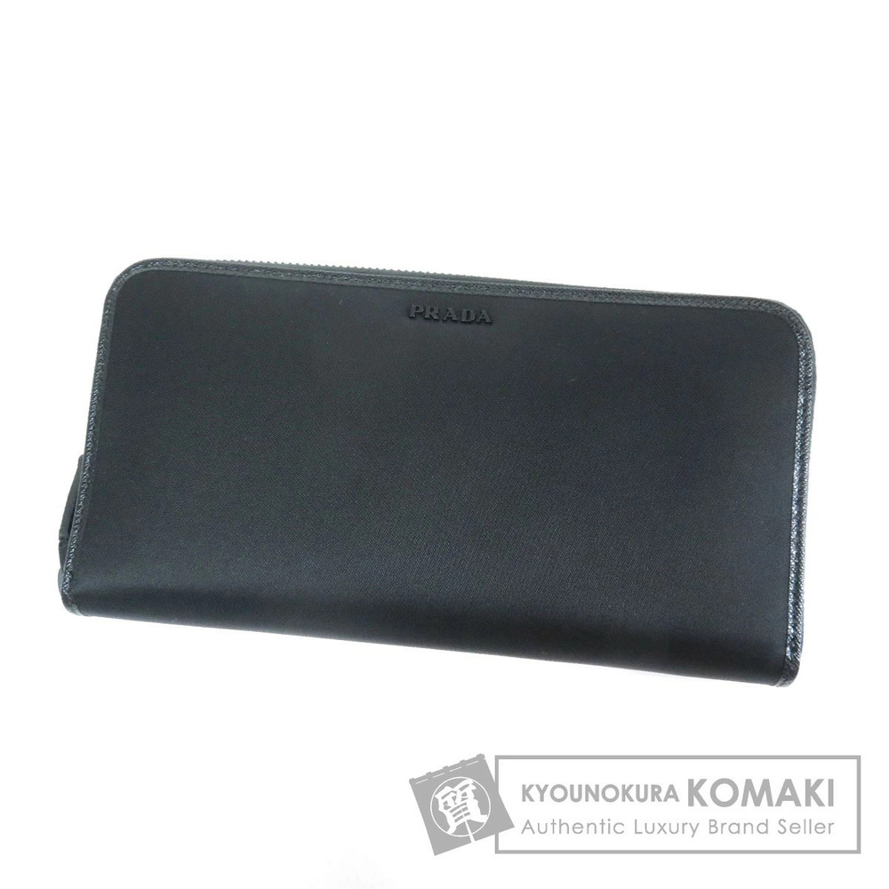 Prada Round Zip Long Wallet